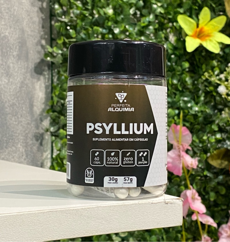 Psyllium 60cps Perfeita Alquimia