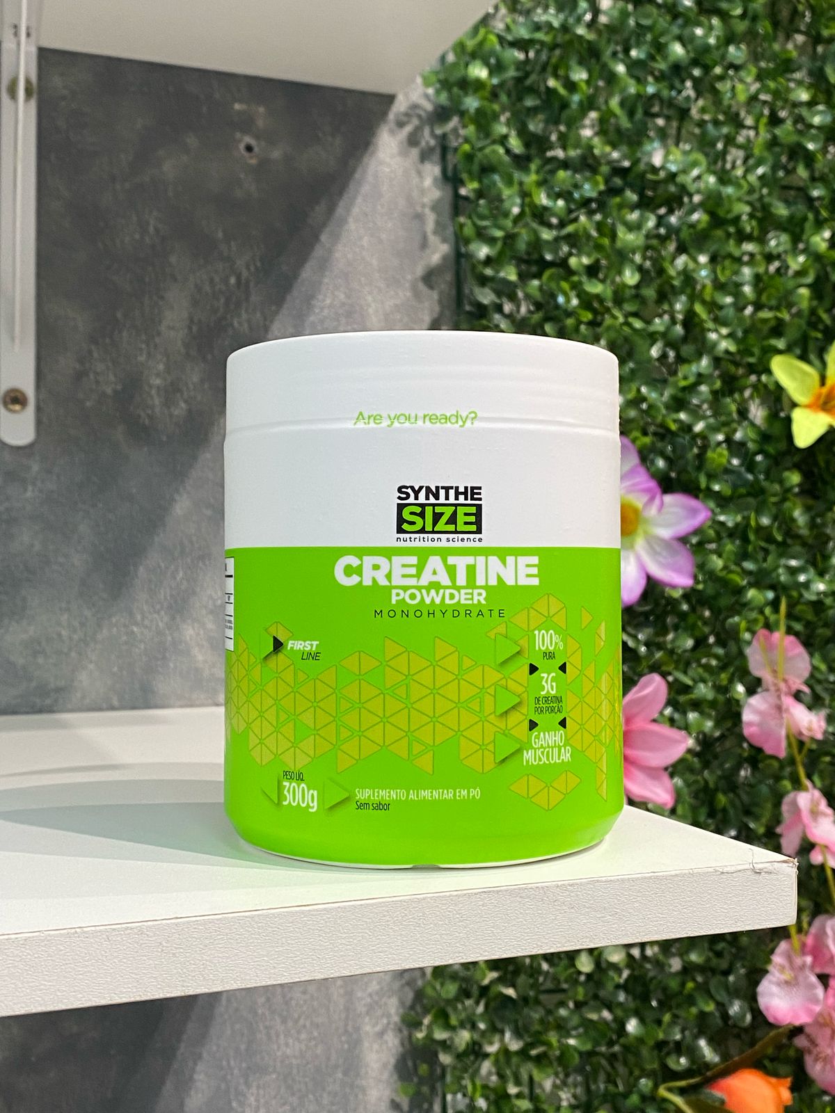 Creatina Monohidratada 300g - SyntheSize