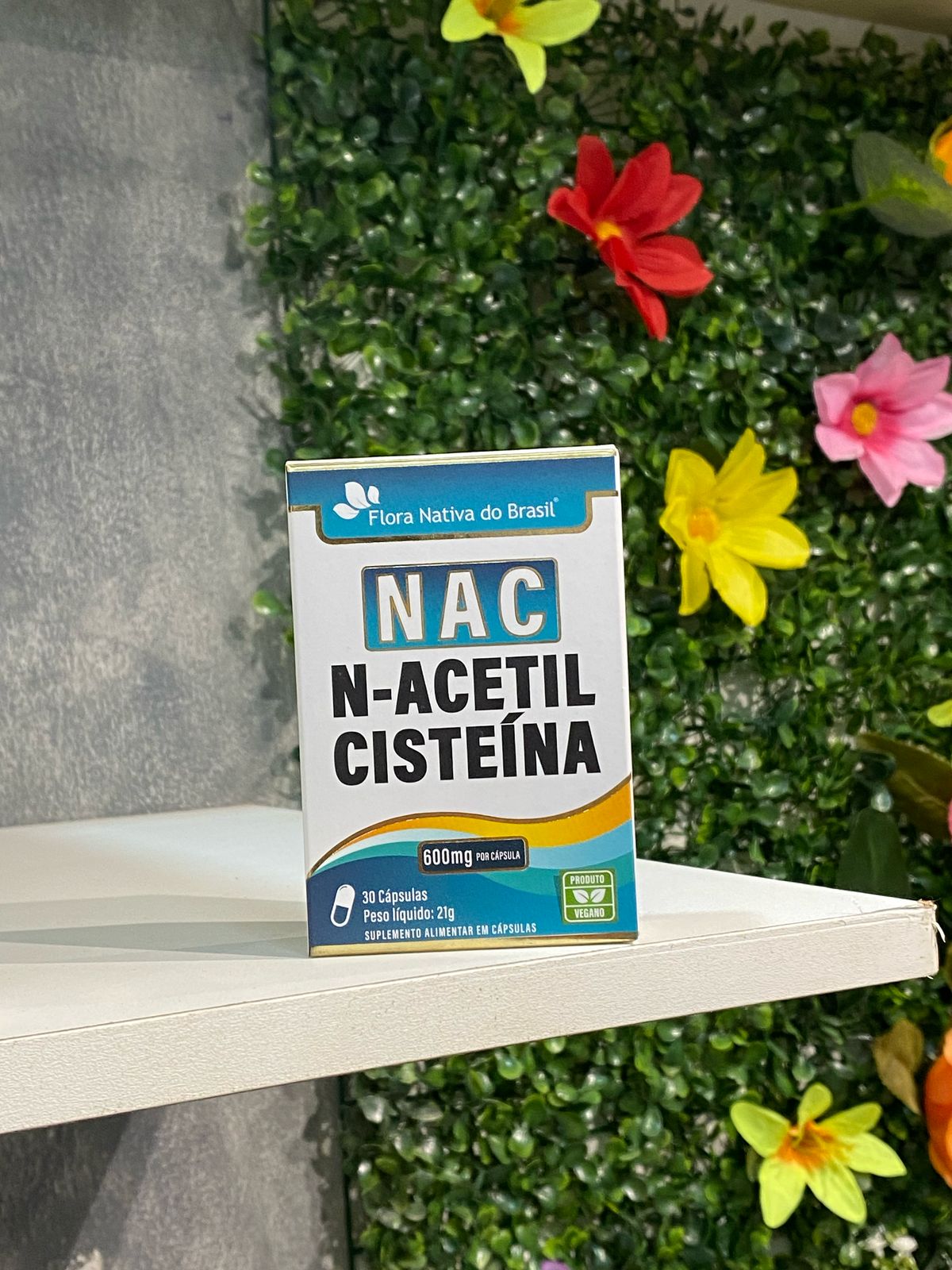 N-Acetil Cisteína 600mg - 30 Cápsulas