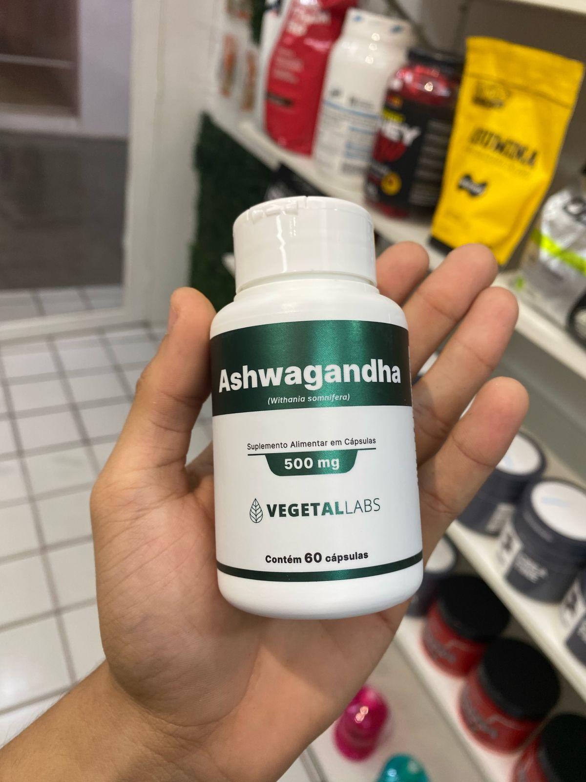 Ashwagandha 500 mg por Cápsula
