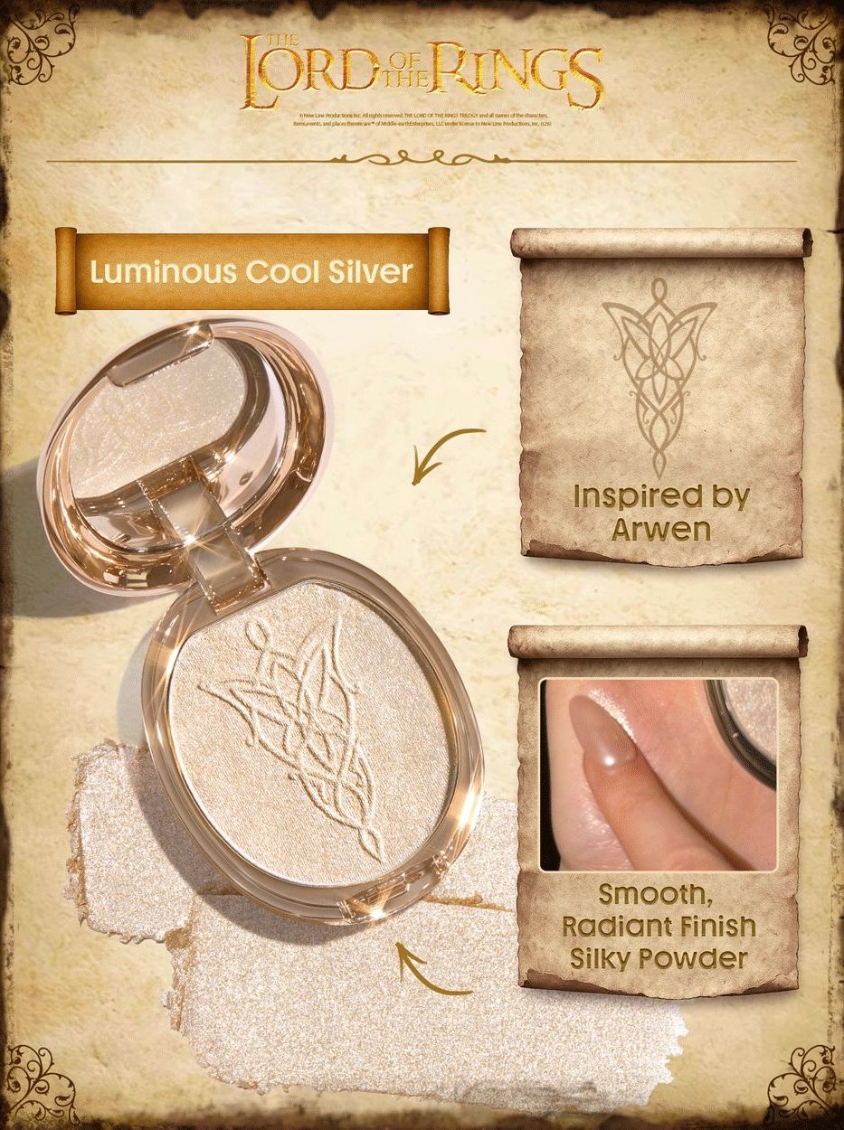 Iluminador en polvo Señor de los anillos ⭐ SHEGLAM