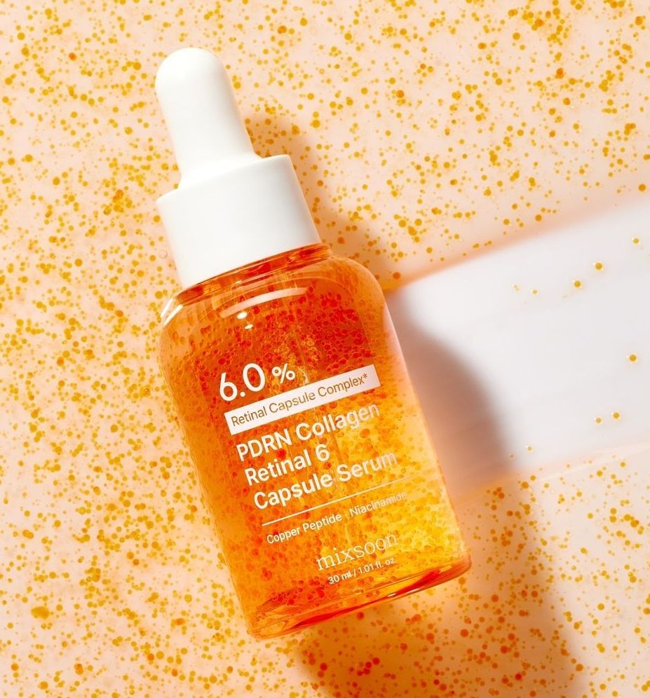 Serum de PDRN con colágeno y retinal al 6% (30 ml) ⭐ MIXSOON