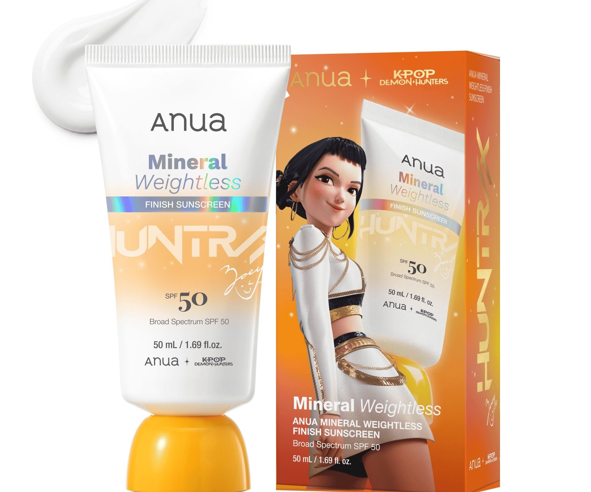 Protector Solar Mineral Kpop Demon Hunters ⭐ ANUA