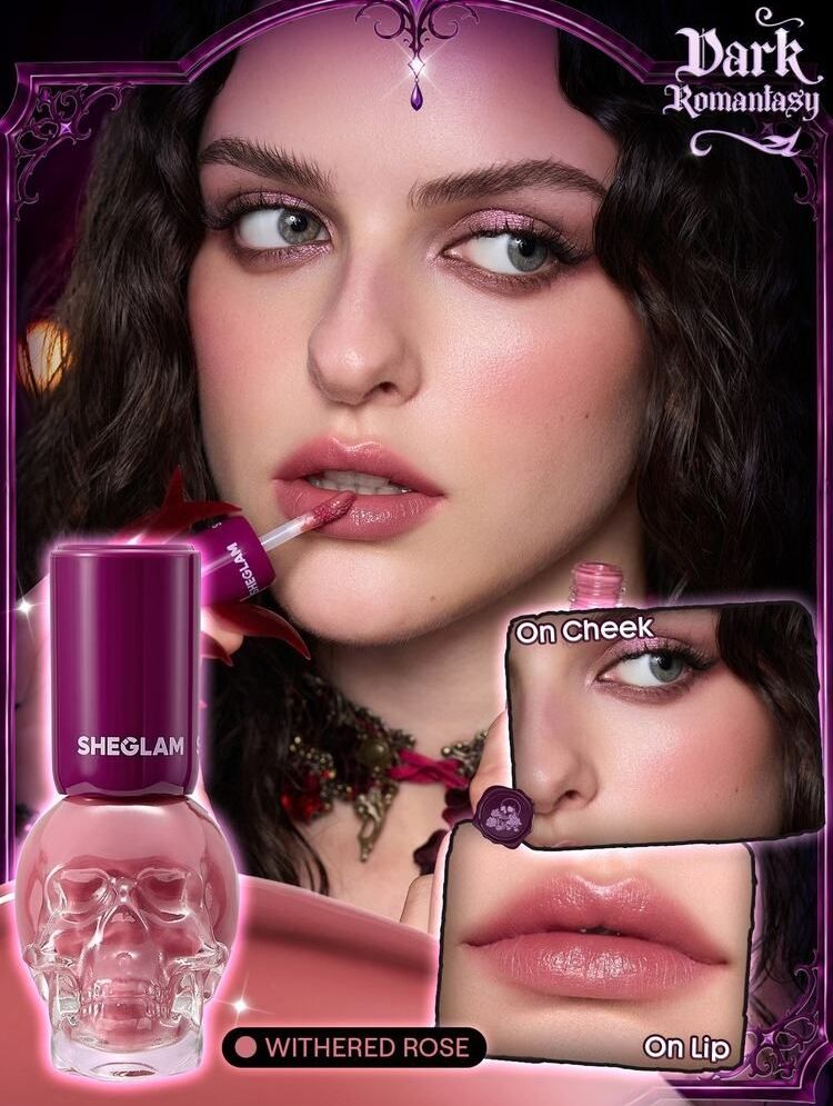 Tinta para Rubor y Labios Tono Whitered Rose ⭐ SHEGLAM