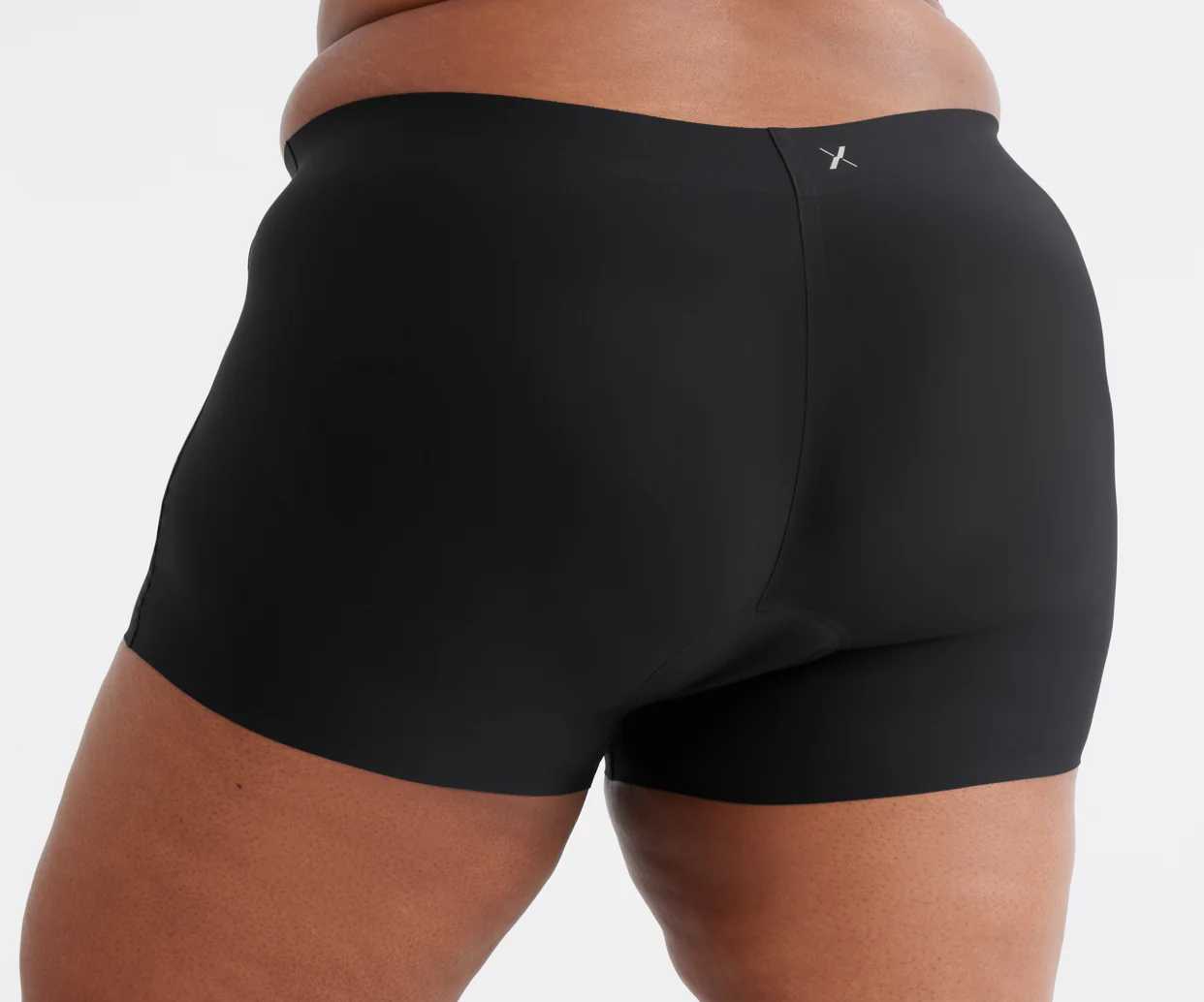 Short menstrual nocturno Talla S Negro