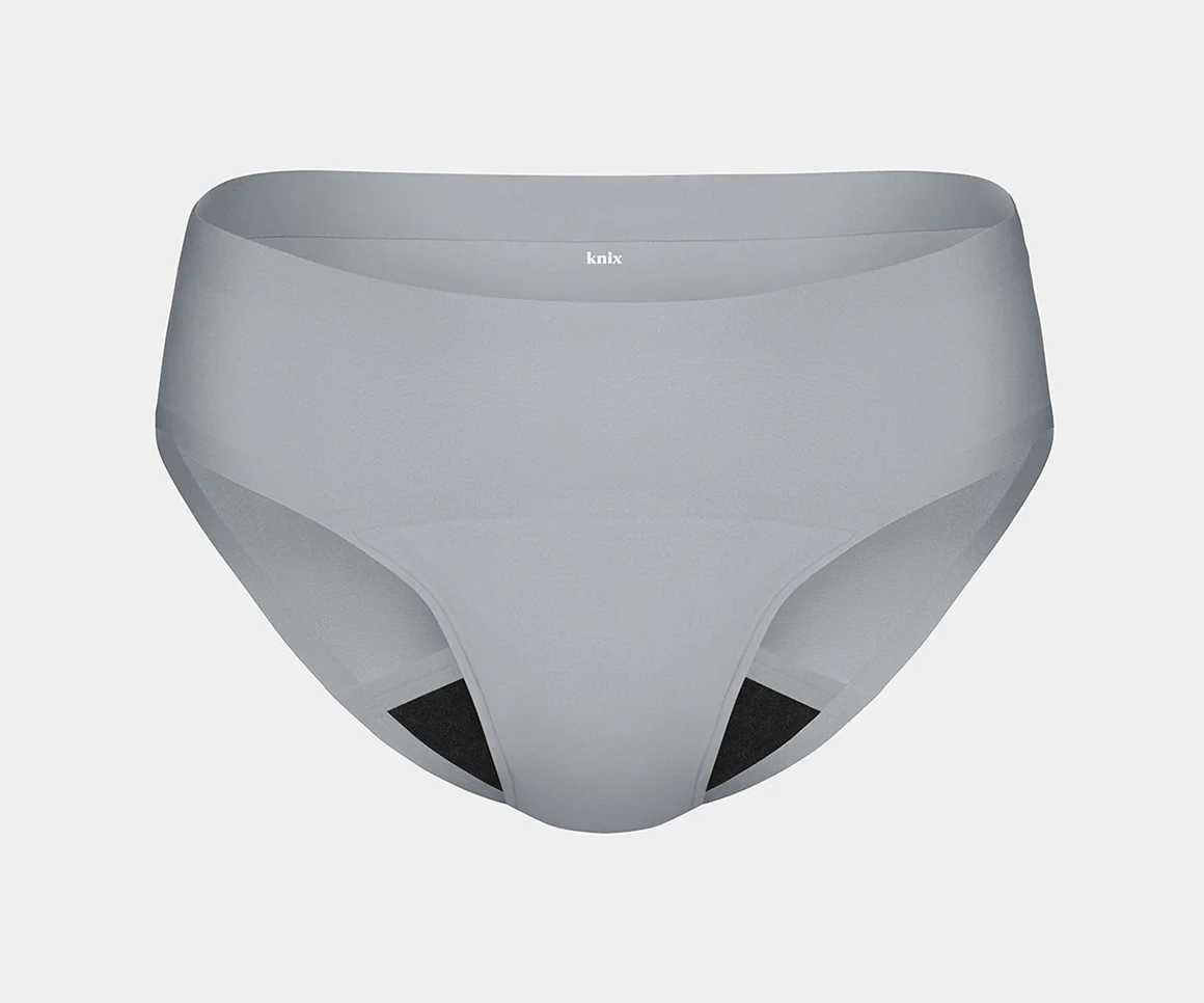Bikini menstrual Talla M Gris Glacier