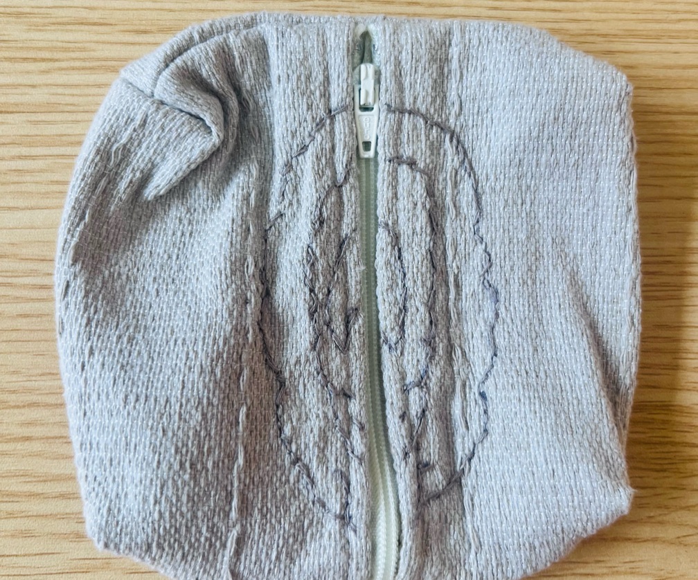 Toallero bordado Nude