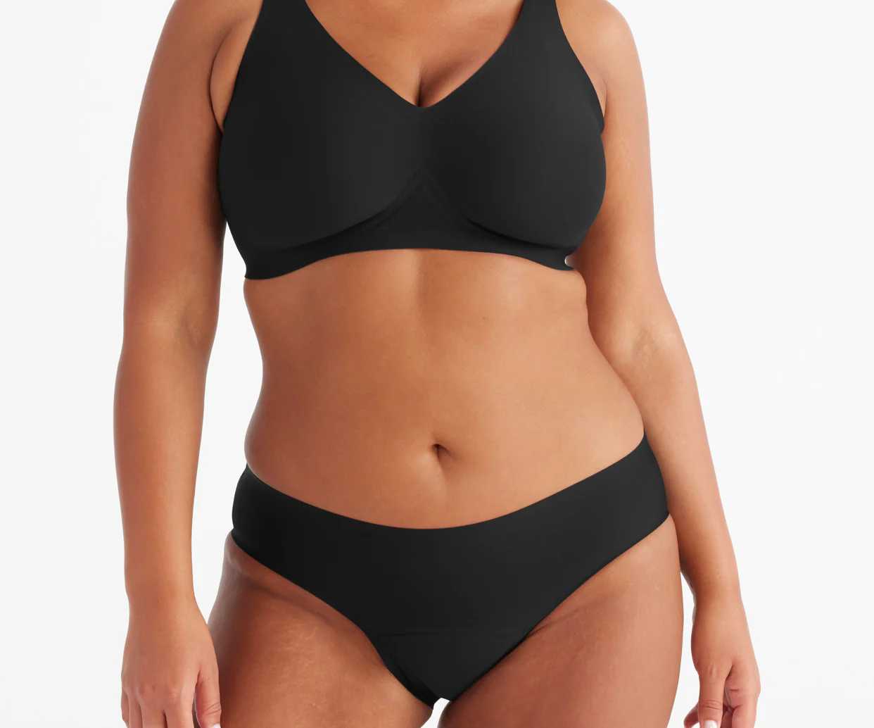Bikini menstrual Talla M Negro ULTRA