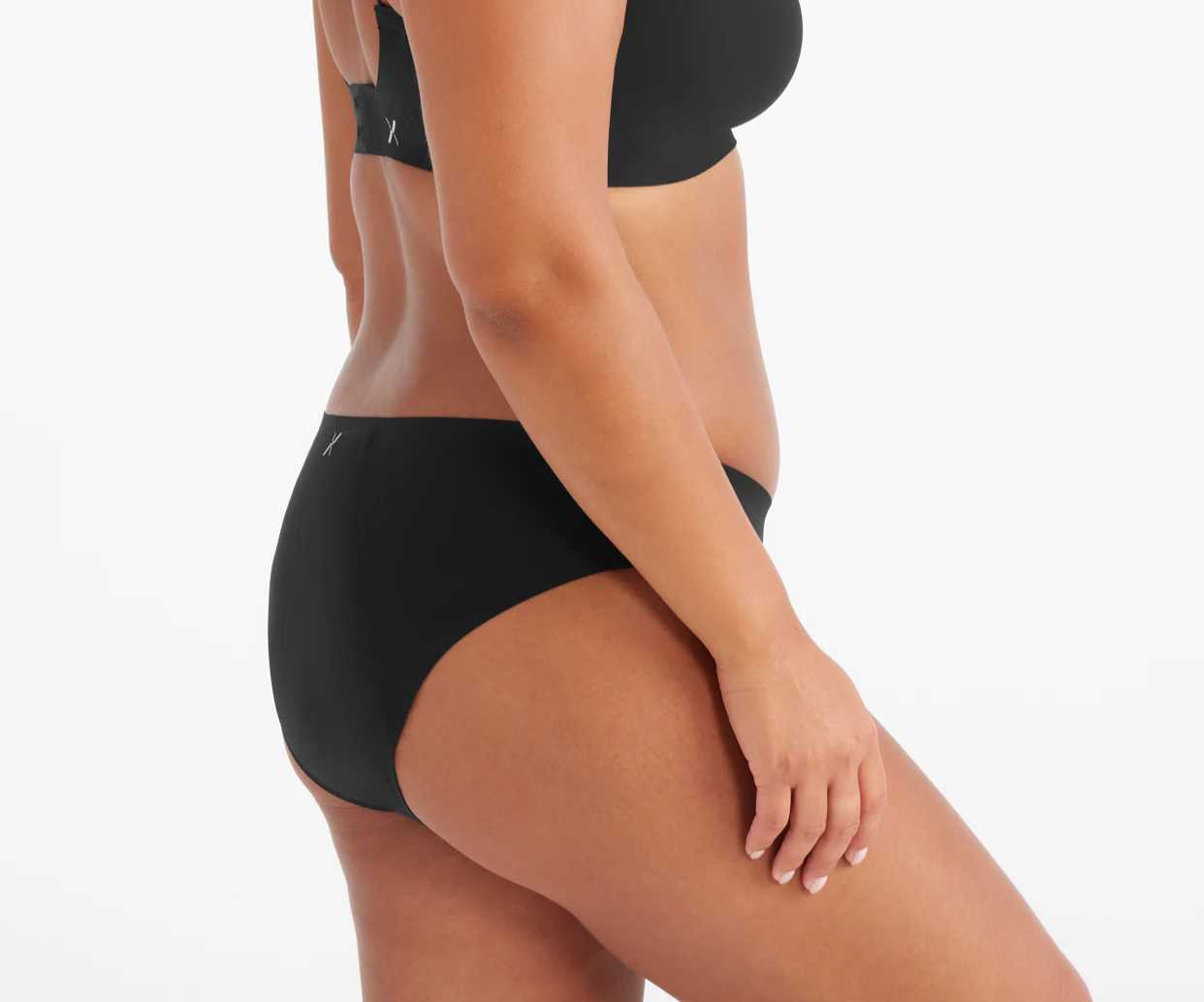 Bikini menstrual Talla M Negro ULTRA
