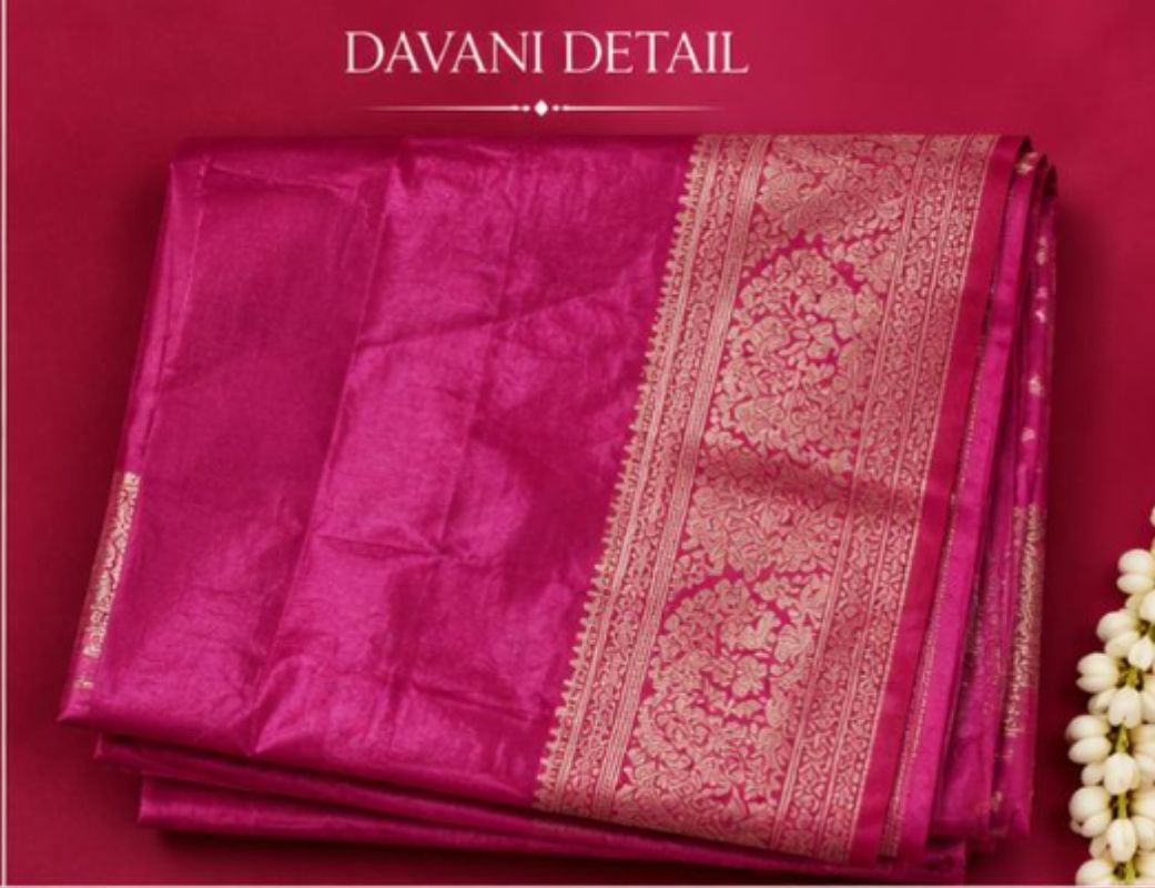LADIES DHAVANI - LIGHT PINK