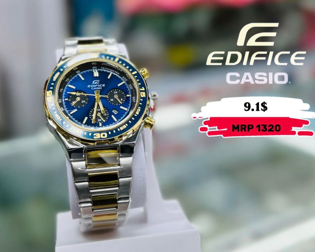 EDIFICE CASIO Premium Watch