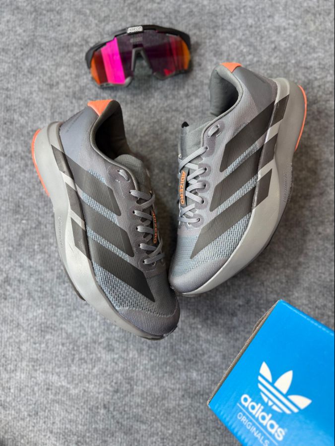 Adidas Adizero Evo SL Grafite/Preto/Laranja Masculino