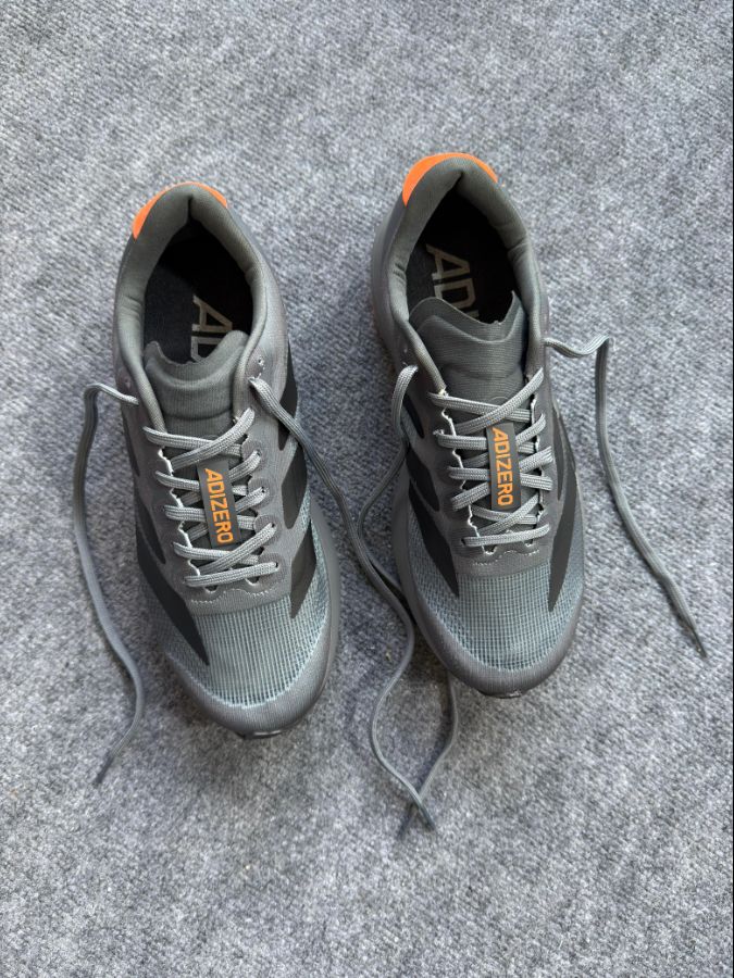 Adidas Adizero Evo SL Grafite/Preto/Laranja Masculino