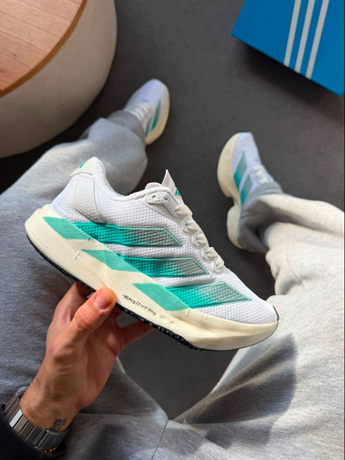 Adidas Evo SL (Linha Básica) Branco/Verde/Cinza Unissex