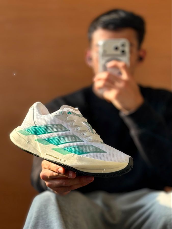 Adidas Evo SL (Linha Básica) Branco/Verde/Cinza Unissex
