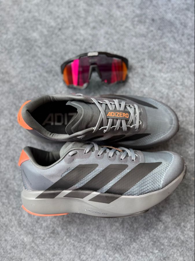 Adidas Adizero Evo SL Grafite/Preto/Laranja Masculino