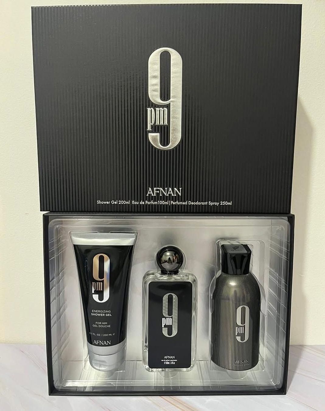 Afnan 9pm Pour Homme Set 3 piezas