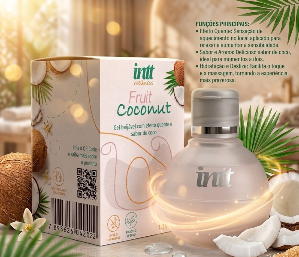Fruit Coconut Intt Wellness Efeito Hot 40G Intt