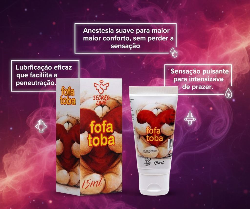 Fofa Toba Excitante Anal 15Ml Segred Love