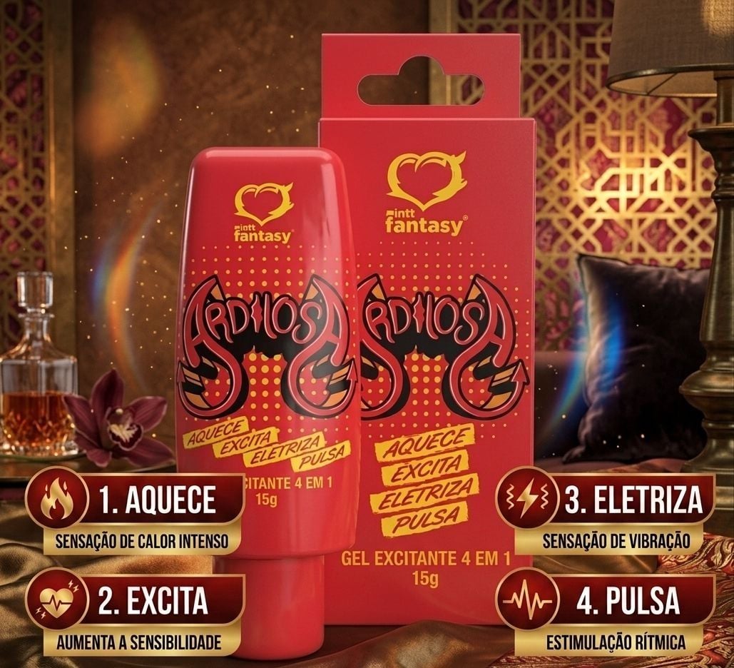 Ardilosa 4 em 1 estimulante sexual Sexy Fantasy