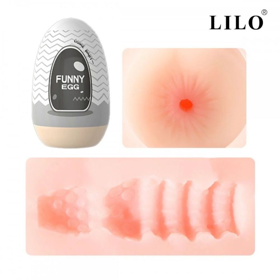 Egg Anus Masturbador Funny Cyberskin Vipmix
