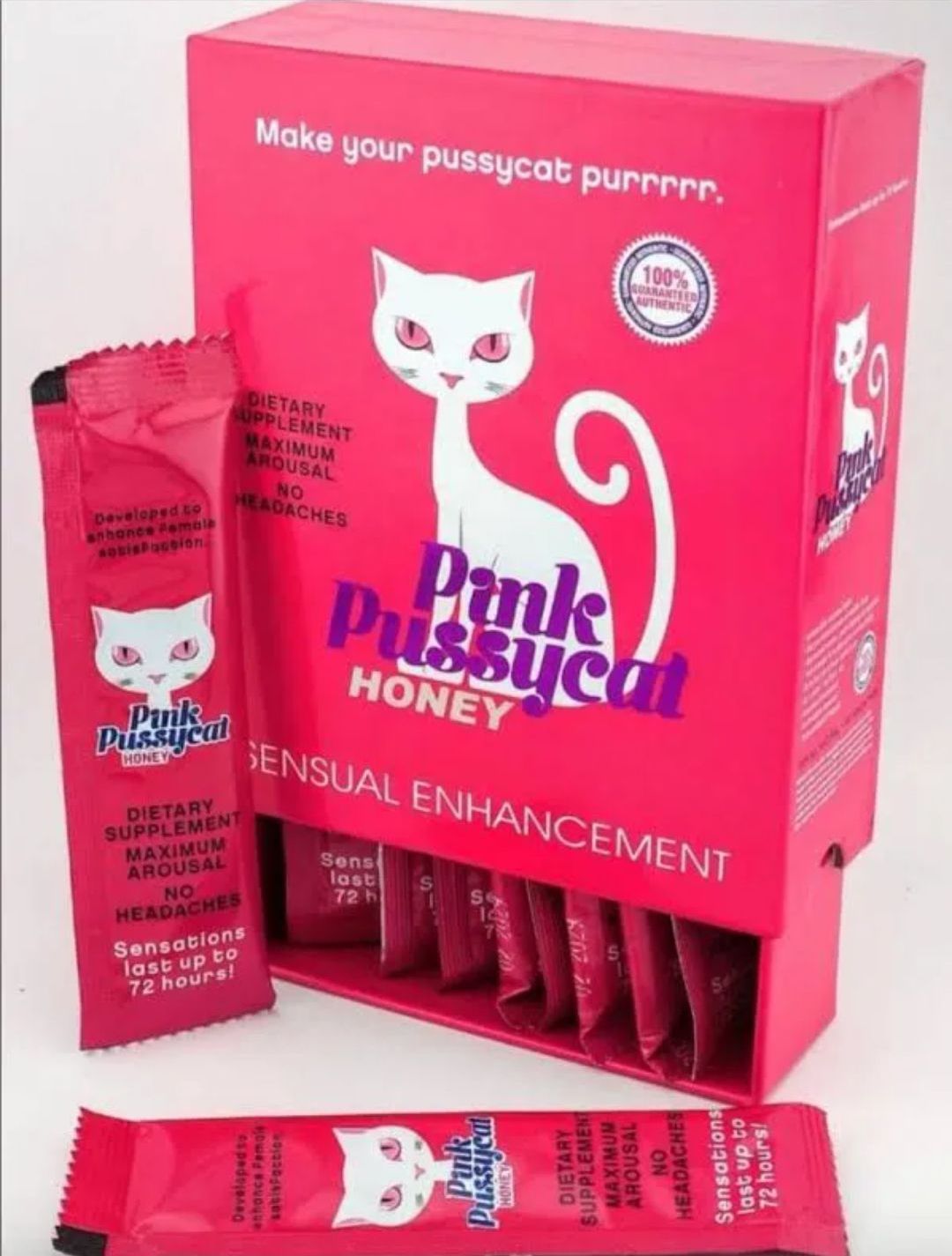 Caja de Miel vigorizante pussy cat
