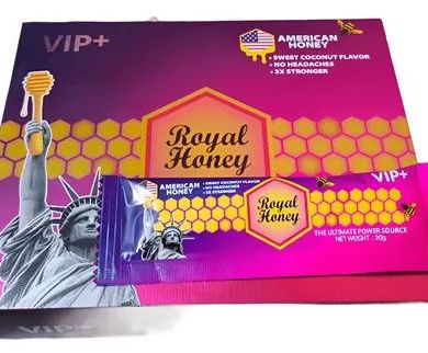 Caja miel vigorizante royal honey vip+