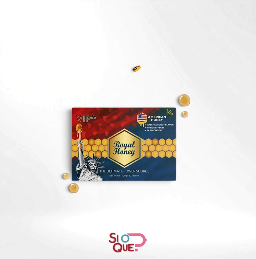 Caja miel vigorizante royal honey vip+