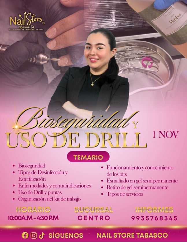 Biosegurida y uso de dril CENTRO