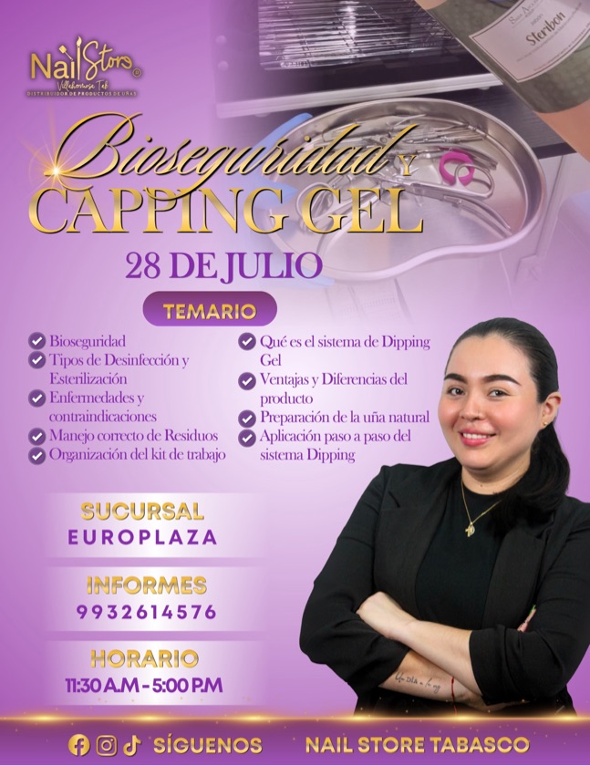 Bioseguridad y Capping Gel EUROPLAZA