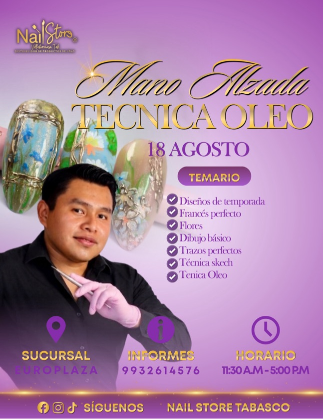 Mano Alzada y Técnica Óleo