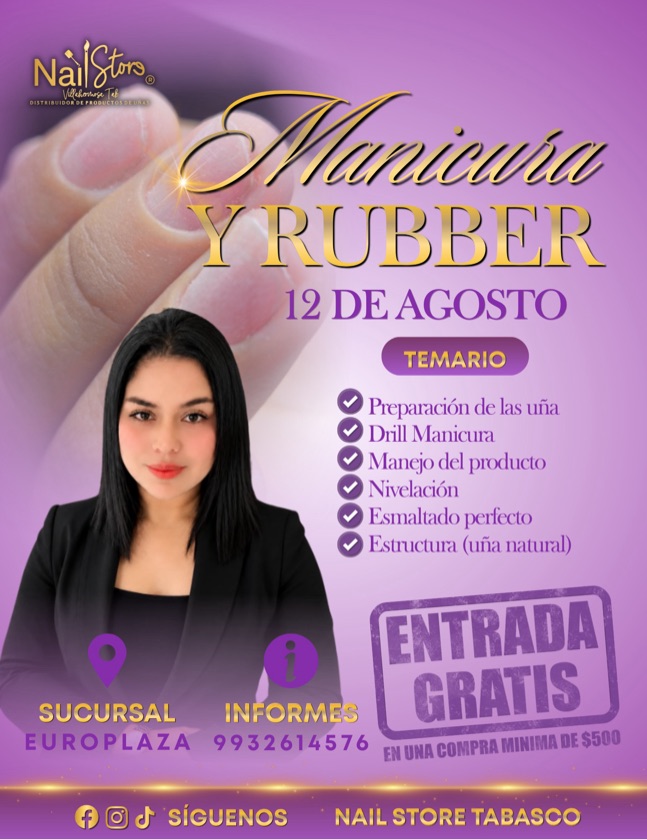 Manicura y Rubber EUROPLAZA
