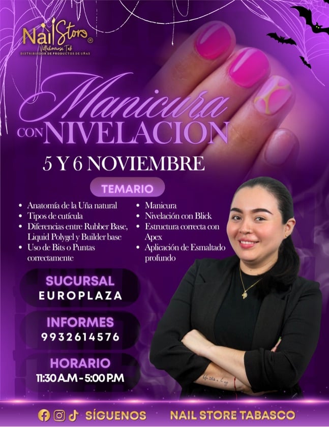 Manicura con Nivelación EUROPLAZA
