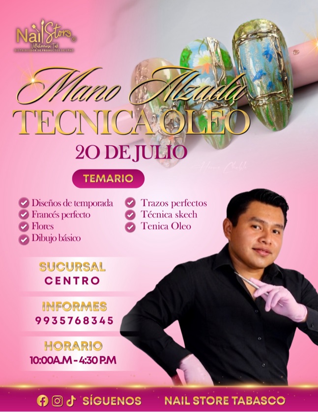 Mano Alzada y Técnica Óleo CENTRO
