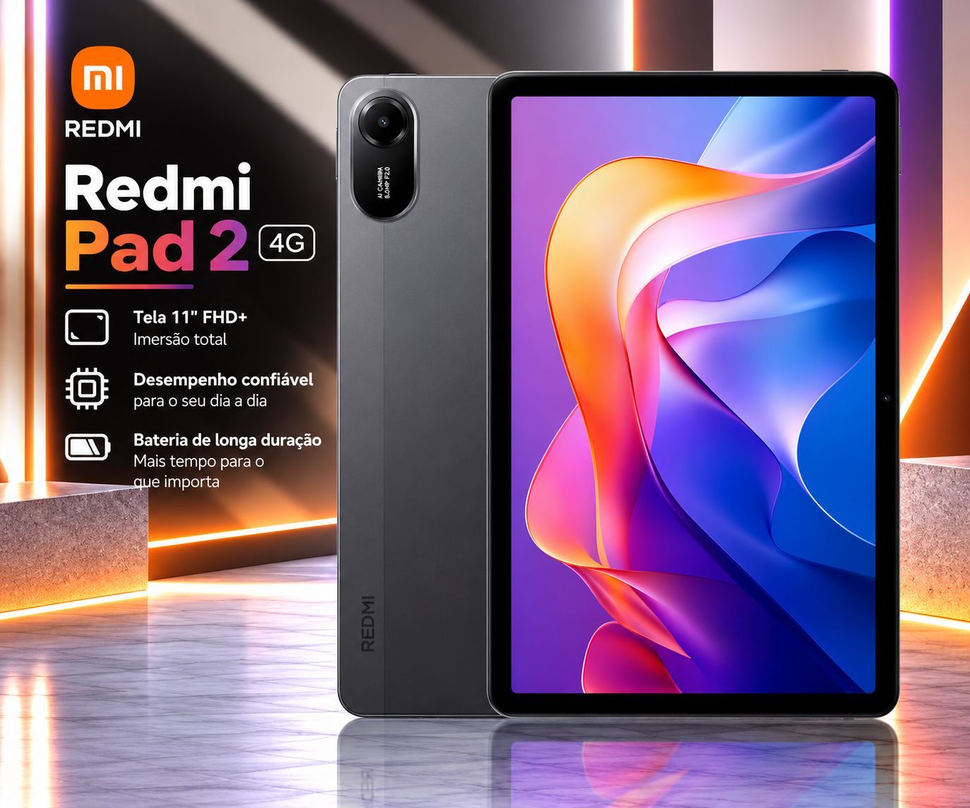 Redmi Pad 2 4G 128GB | 4GB RAM