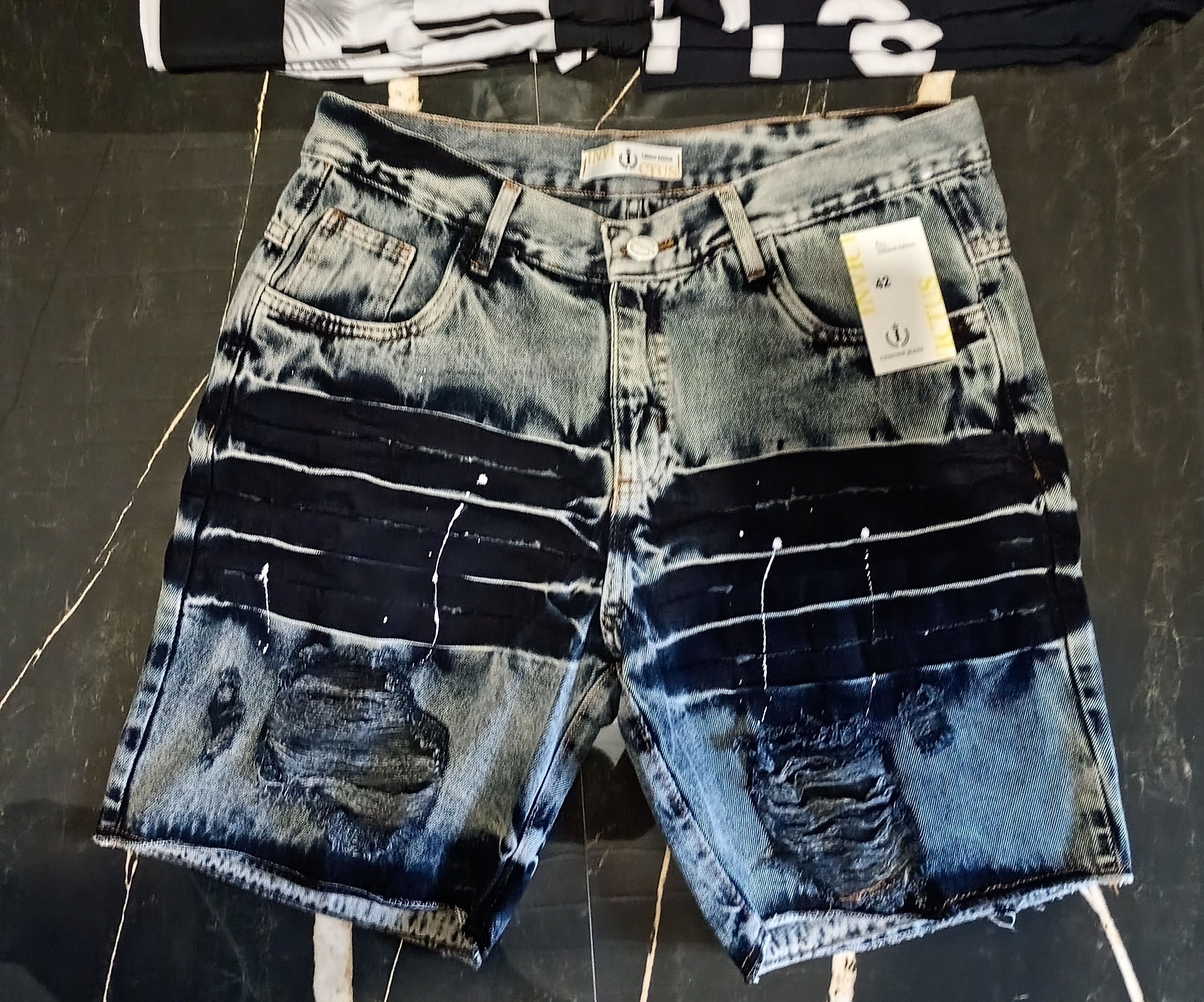 Bermuda jeans estilo jogador Premium