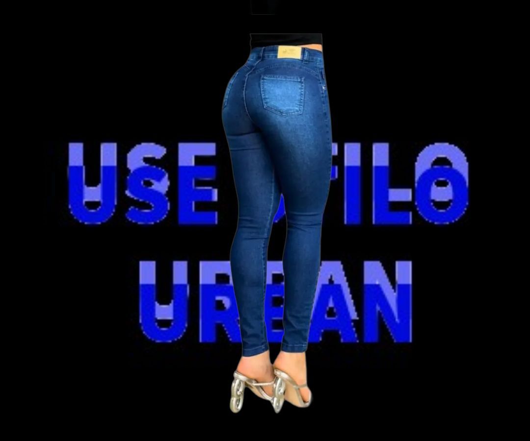 Calça jeans feminina Premium elastano