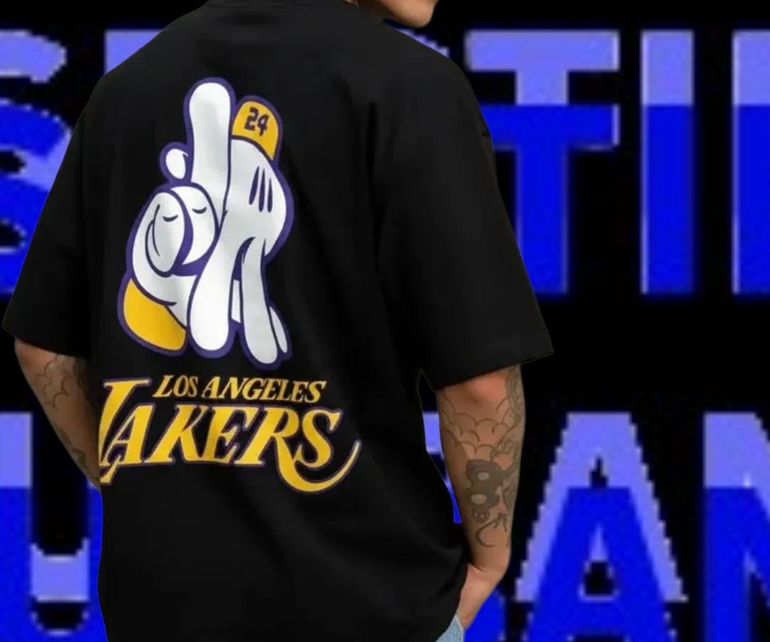 Camiseta oversized streetwear unissex