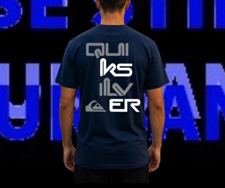 Camiseta QUIKSILVER 100% algodão