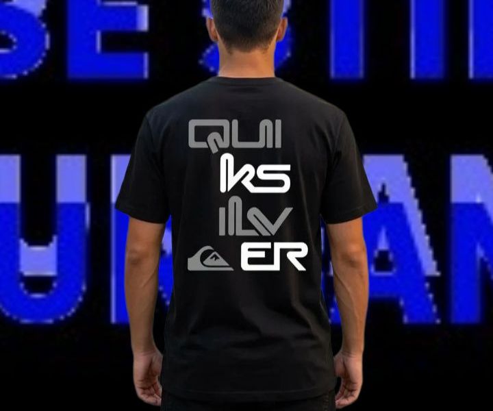 Camiseta QUIKSILVER 100% algodão