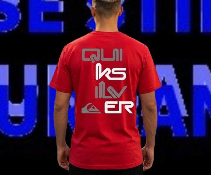 Camiseta QUIKSILVER 100% algodão