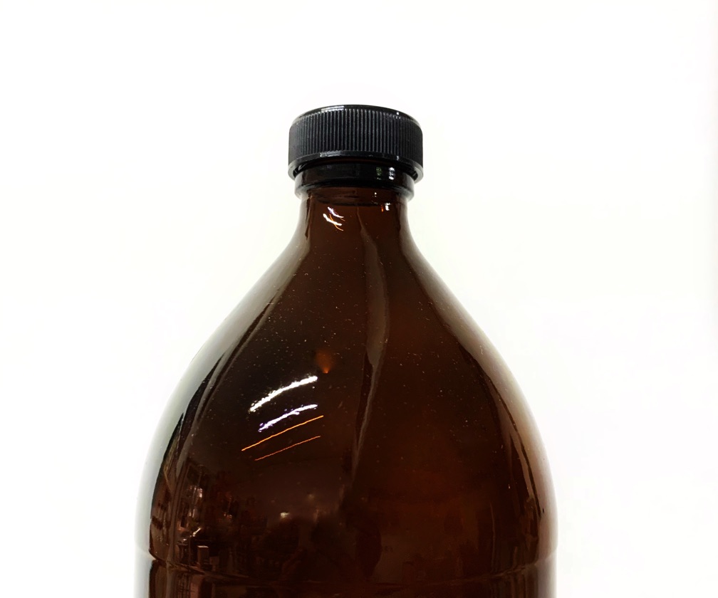 BOTELLA ÁMBAR 1 lt