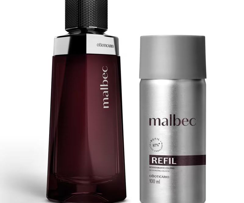 Refil Malbec Desodorante Colônia 100ml ♡ Cadia🦋Presentes