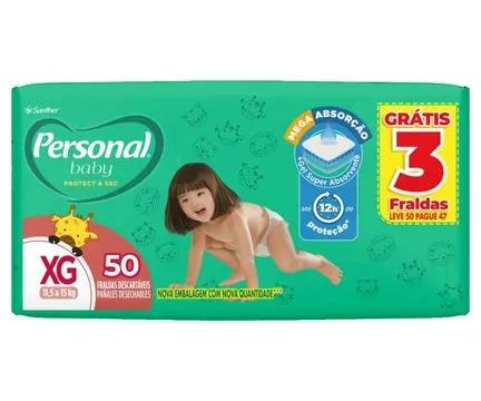 Fralda Personal Tam. G-XG