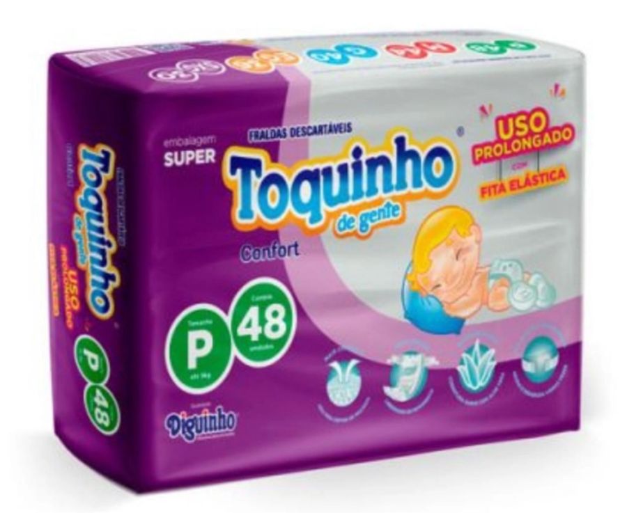 Fralda Toquinho Tam. P-M-G-EG-SXG