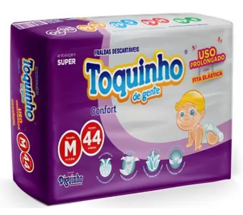 Fralda Toquinho Tam. P-M-G-EG-SXG