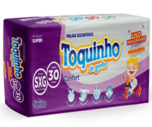Fralda Toquinho Tam. P-M-G-EG-SXG