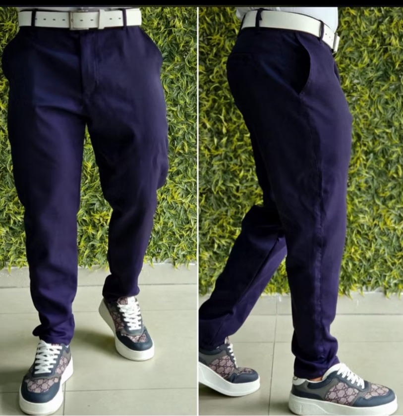 Calça Alfaiataria Americana Azul Marinho