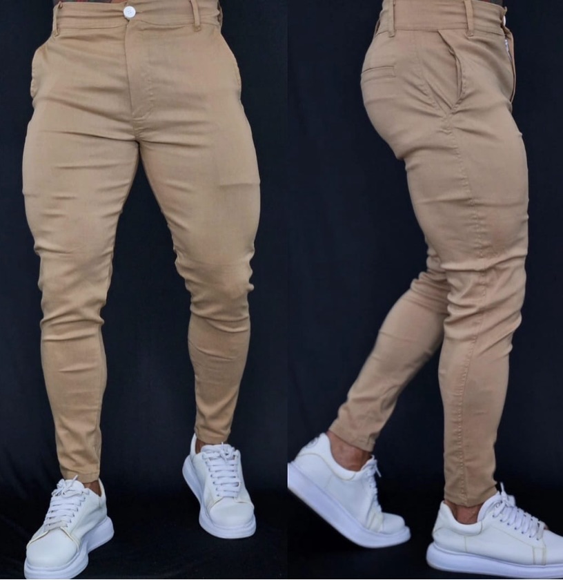 Calça Alfaiataria Bengaline Marrom