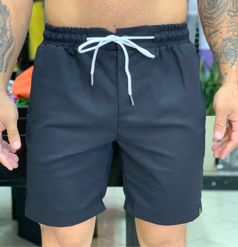 Bermuda Linho Preta